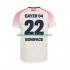 Camisola Bayer 04 Leverkusen Victor Boniface 22 Homem Equipamento Segundo 2025-2026 Manga Curta